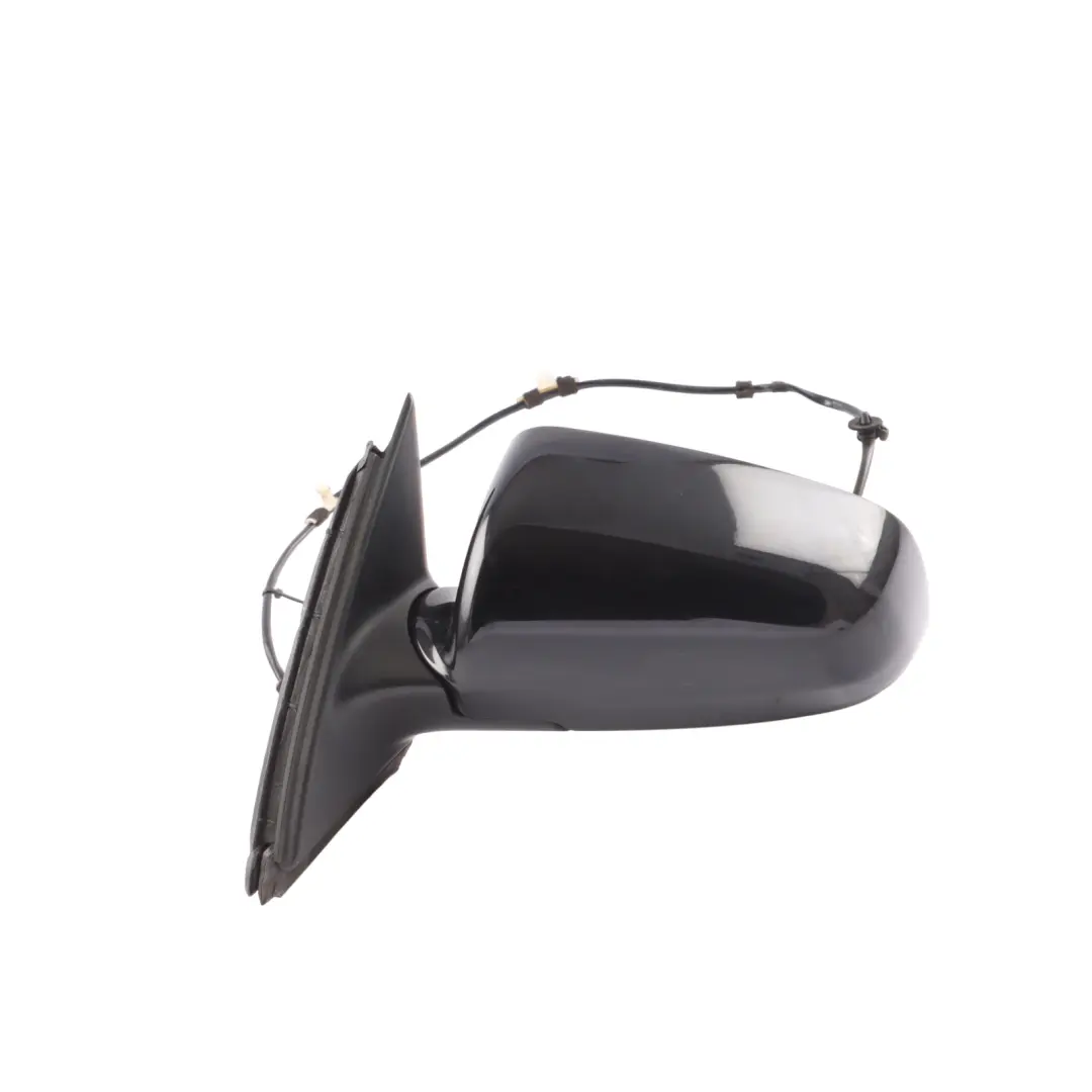 Audi A4 B7 Door Wing Mirror Left N/S Outside Phantom Black - Z9Y - SKU RHD-8E2858531AA-PHB1 - Part number 8E2858531AA