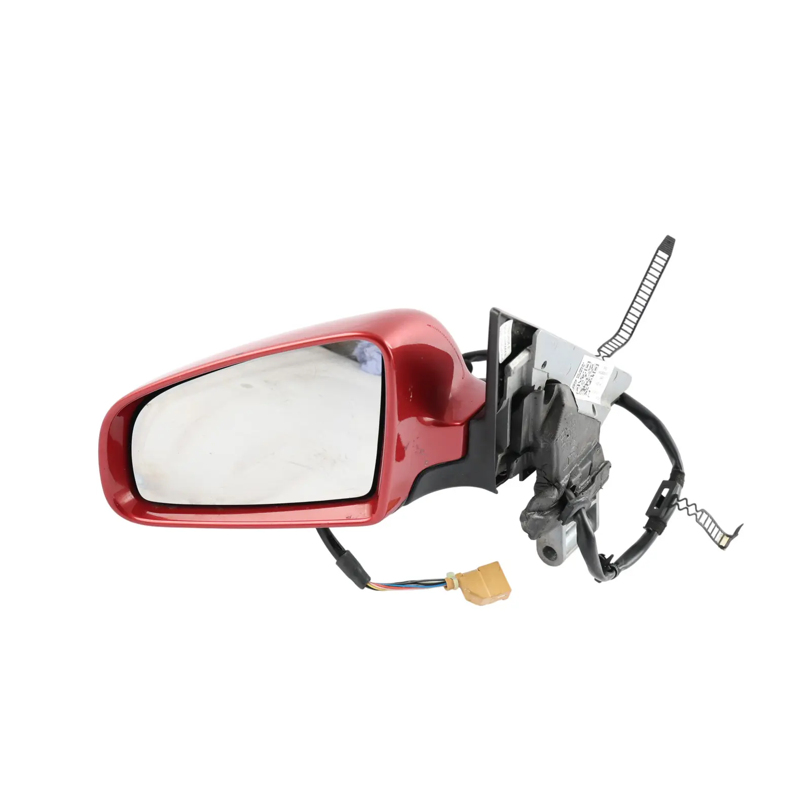 Audi A4 B7 Cabrio Door Wing Mirror Outside Left N/S Garnet Red Pearl - Z3F