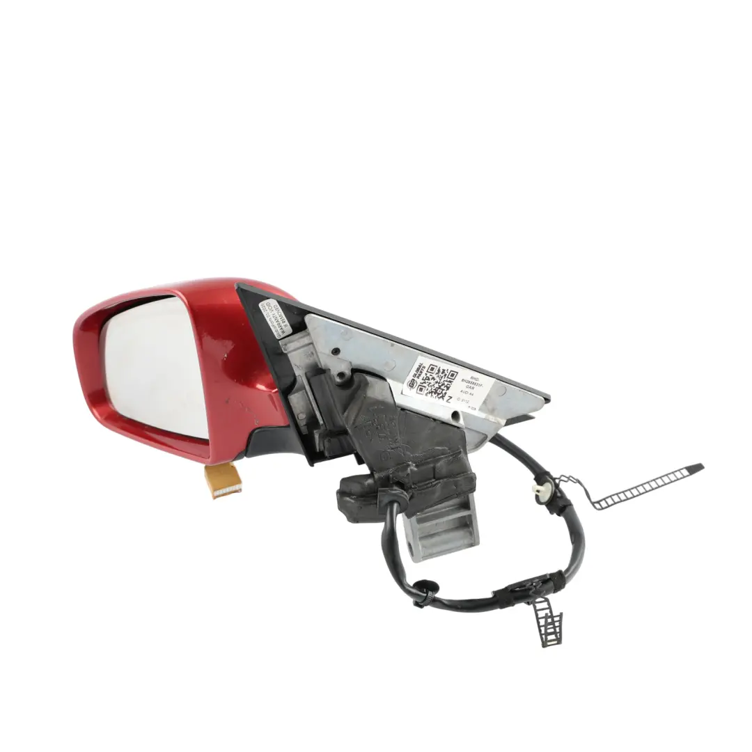 Door Wing Mirror Outside Left N/S Garnet Red Pearl - Z3F to Audi A4 B7 Cabrio with Part number 8H2858531F Audi A4 B7 Cabrio Door Wing Mirror Outside Left N/S Garnet Red Pearl - Z3F - SKU RHD-8H2858531F-GAR - Part number 8H2858531F