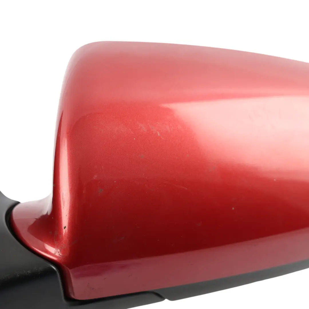 Audi A4 B7 Cabrio Door Wing Mirror Outside Left N/S Garnet Red Pearl - Z3F - SKU RHD-8H2858531F-GAR - Part number 8H2858531F