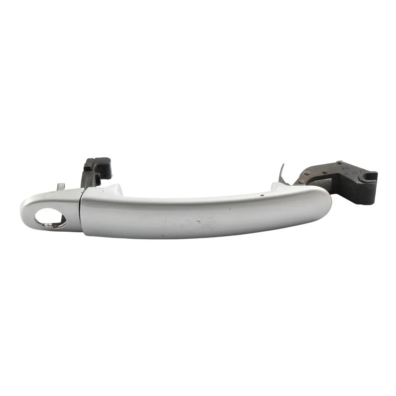Audi TT 8J Front Door Grab Handle Exterior Right O/S Ice Silver Metallic - X7W