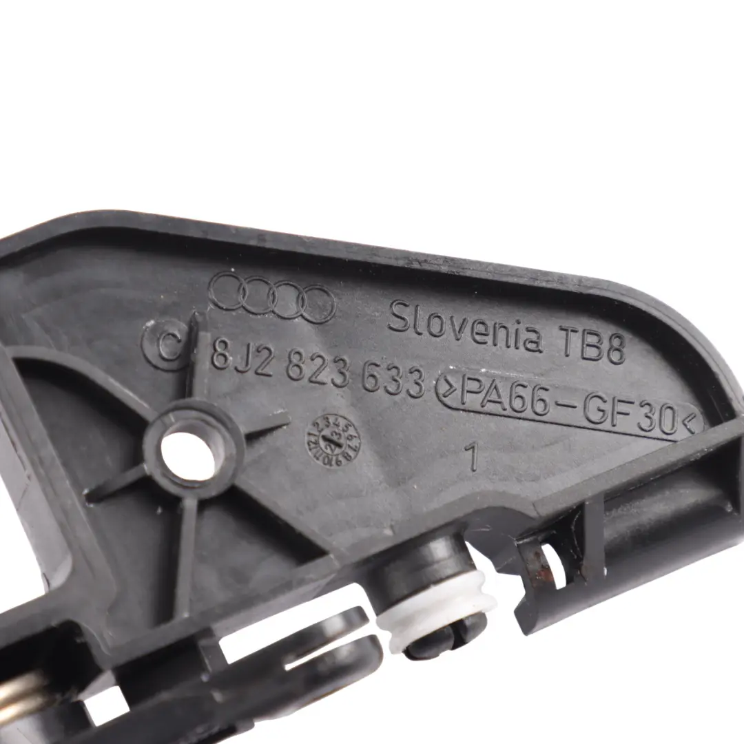 Audi TT TTS 8J Bonnet Lid Hood Release Opener Handle Grab Black 8J2823535C - SKU RHD-8J2823533C - Part number 8J2823533C