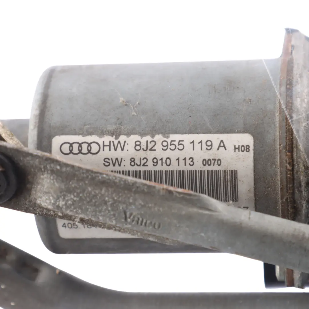 Audi TT 8J TTS Windscreen Window Linkage Wiper Motor Front - SKU RHD-8J2955119A - Part number 8J2955119A
