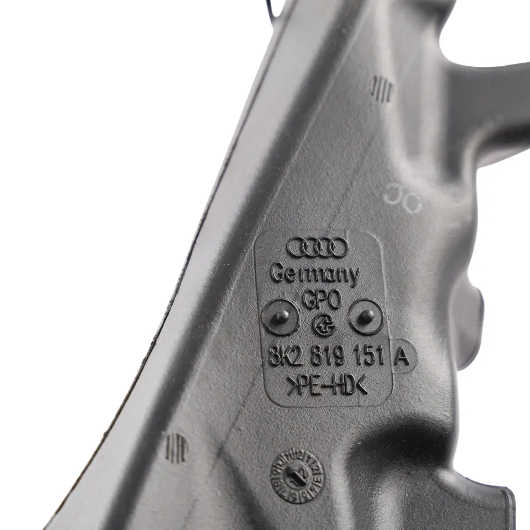 Audi A4 S4 B8 S5 8T Footwell Air Vent Duct Pipe Guide Front Left N/S - SKU RHD-8K2819151A - Part number 8K2819151A