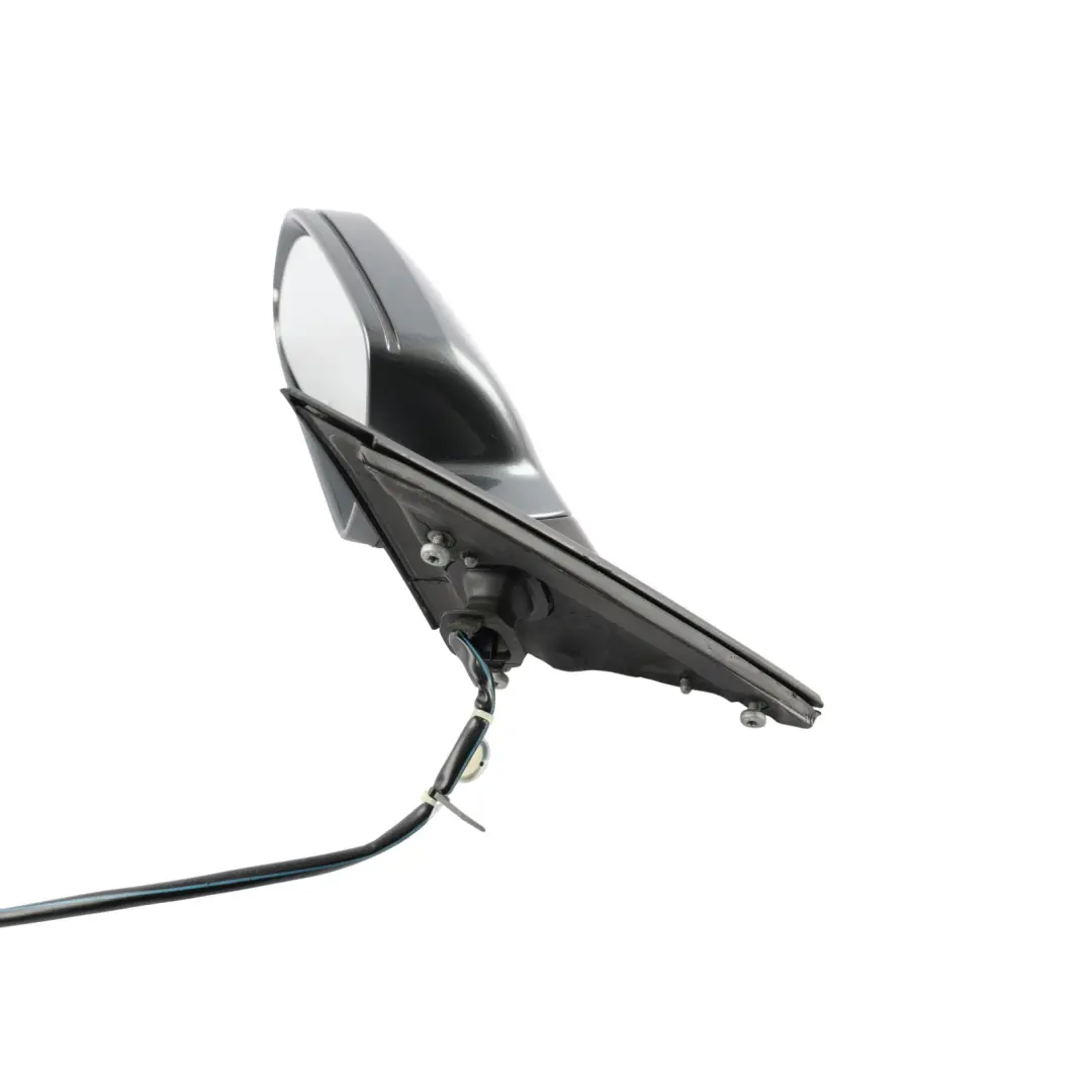 Audi A4 B8 Door Mirror Wing Electric Right O/S Daytona Grey Pearl Effect - Z7S - SKU RHD-8K2857409AF-DGR - Part number 8K2857409AF