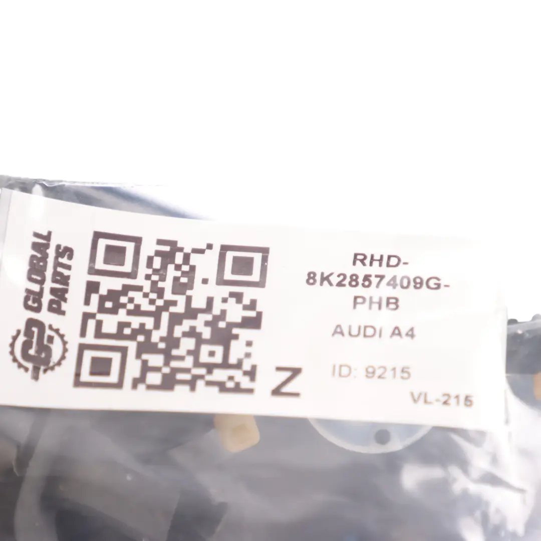 Audi A4 B8 Door Wing Mirror Electric Heated Phantom Black - Z9Y Left N/S - SKU RHD-8K2857409D-PHB - Part number 8K2857409D