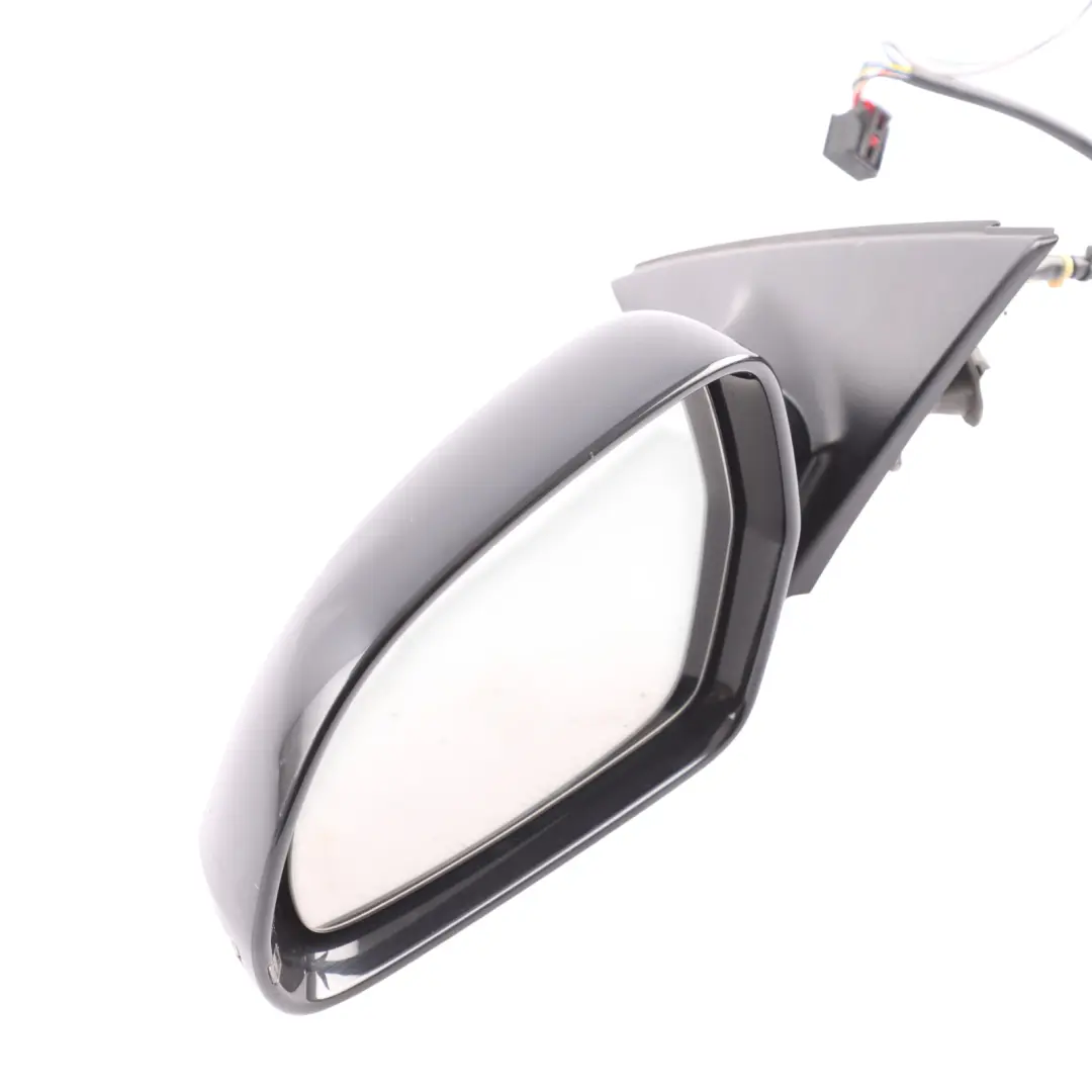 Audi A4 B8 Door Wing Mirror Electric Heated Phantom Black - Z9Y Left N/S - SKU RHD-8K2857409D-PHB - Part number 8K2857409D