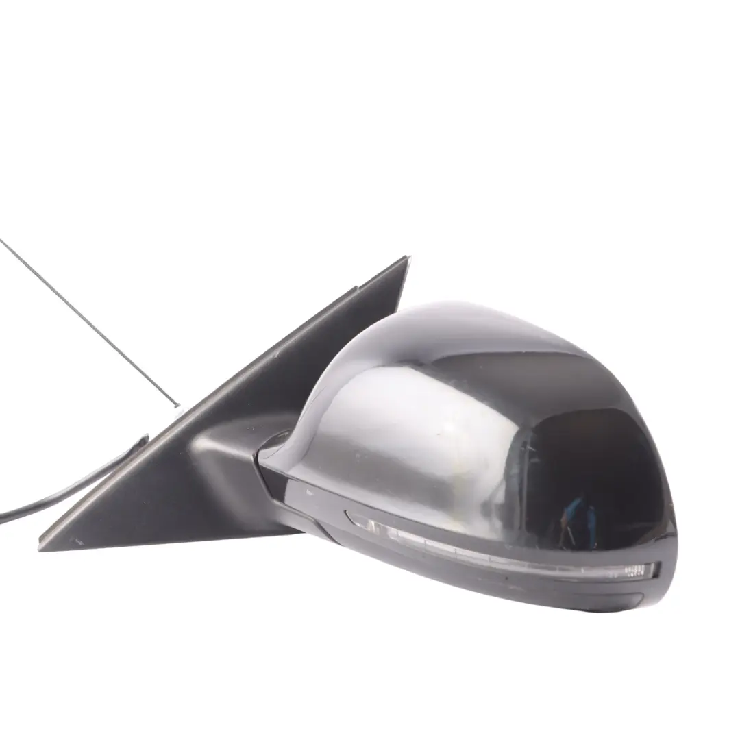 Audi A4 B8 Door Wing Mirror Electric Heated Phantom Black - Z9Y Left N/S - SKU RHD-8K2857409D-PHB - Part number 8K2857409D