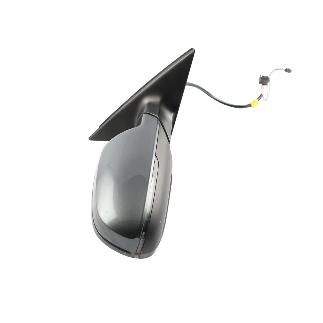 Audi A4 B8 Door Mirror Wing Electric Right O/S Daytona Grey Pearl Effect - Z7S - SKU RHD-8K2857410AF-DGR - Part number 8K2857410AF