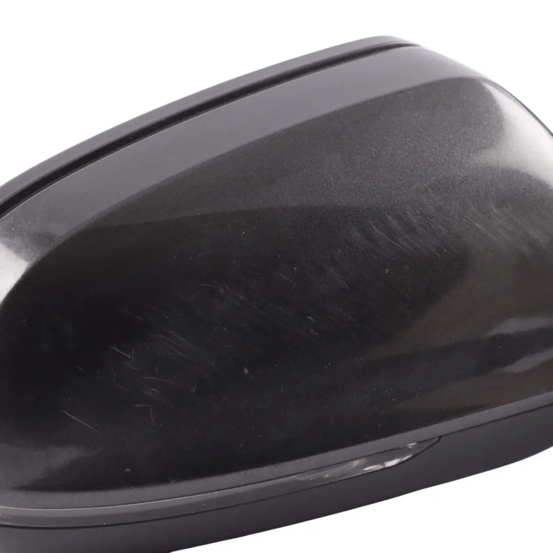 Audi A4 B8 Door Right O/S Mirror Wing Electric Lava Grey Pearl Effect - Z7L - SKU RHD-8K2857410AF-LAG - Part number 8K2857410AF-LAG