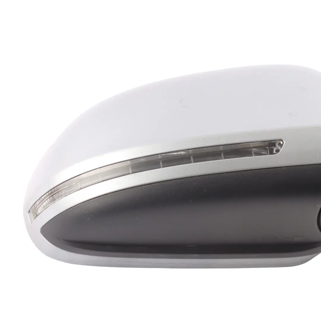 Audi A4 B8 Electric Wing Mirror Door Right O/S Quartz Grey LY7G - SKU RHD-8K2857410D-QGR1 - Part number 8K2857410D