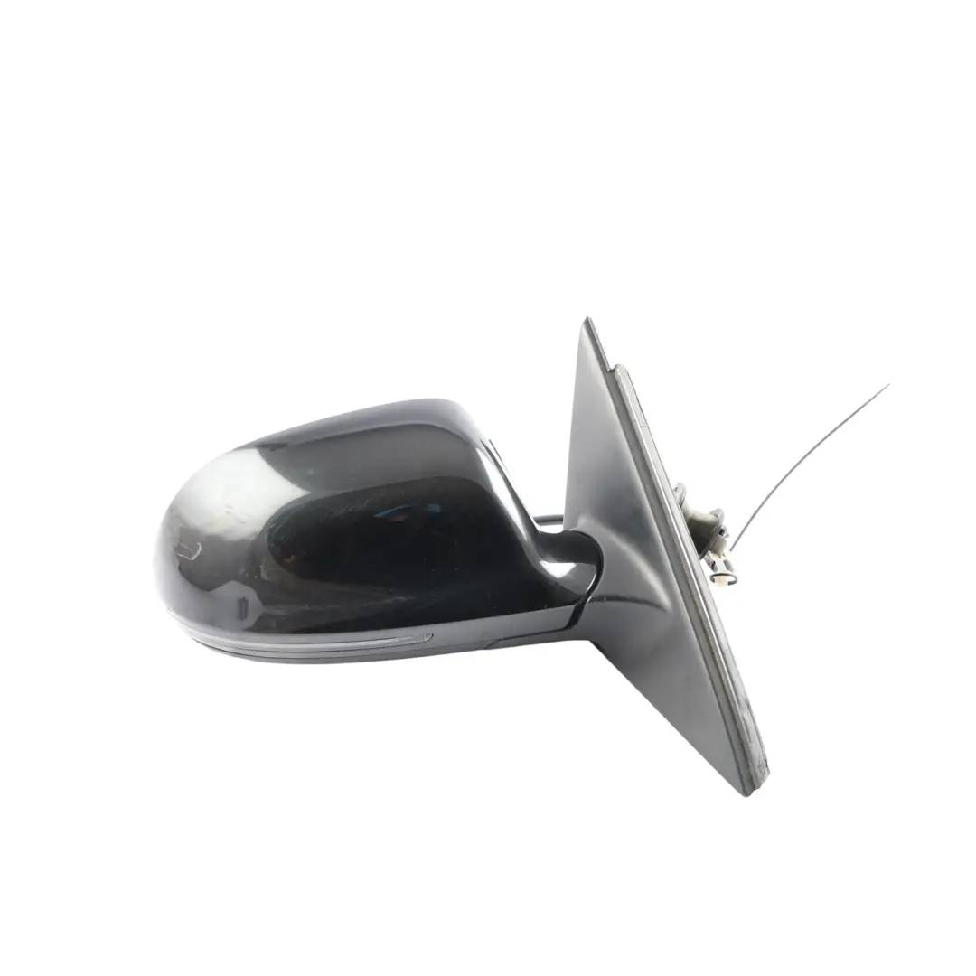 Audi A4 S4 B8 Door Wing Mirror Right O/S Memory Electric Phantom Black - Z9Y - SKU RHD-8K2857410G-PHB - Part number 8K2857410G