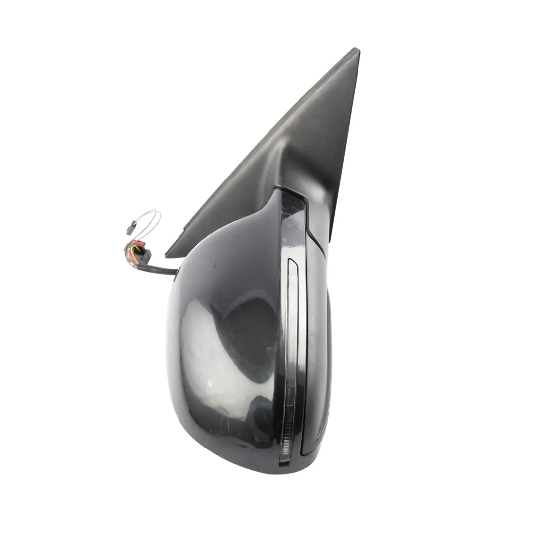 Audi A4 S4 B8 Door Wing Mirror Right O/S Memory Electric Phantom Black - Z9Y - SKU RHD-8K2857410G-PHB - Part number 8K2857410G