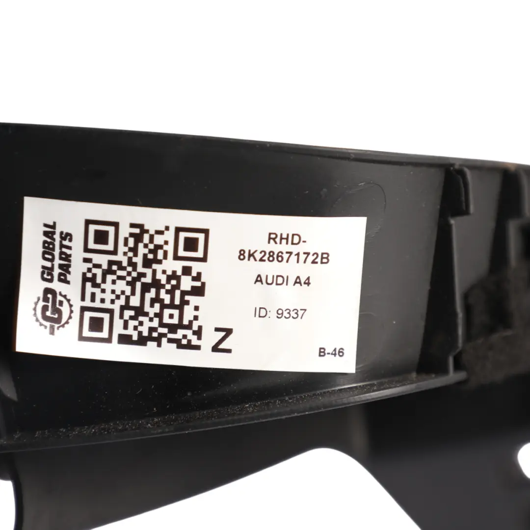 Audi A4 B8 Front Door Mirror Switch Panel Surround Trim Right O/S - SKU RHD-8K2867172B - Part number 8K2867172B