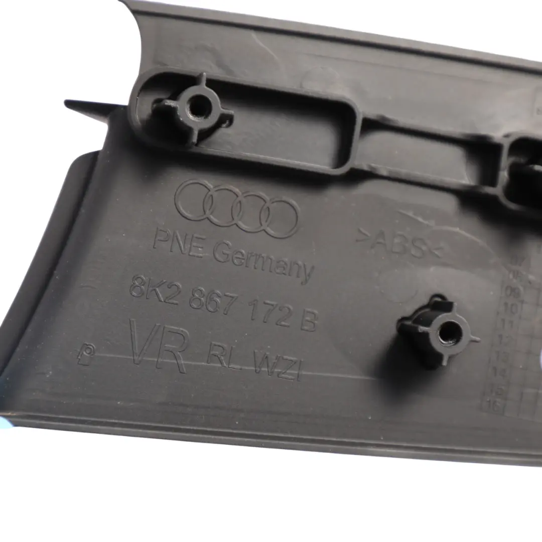 Front Door Mirror Switch Panel Surround Trim Right O/S to Audi A4 B8 with Part number 8K2867172B Audi A4 B8 Front Door Mirror Switch Panel Surround Trim Right O/S - SKU RHD-8K2867172B - Part number 8K2867172B
