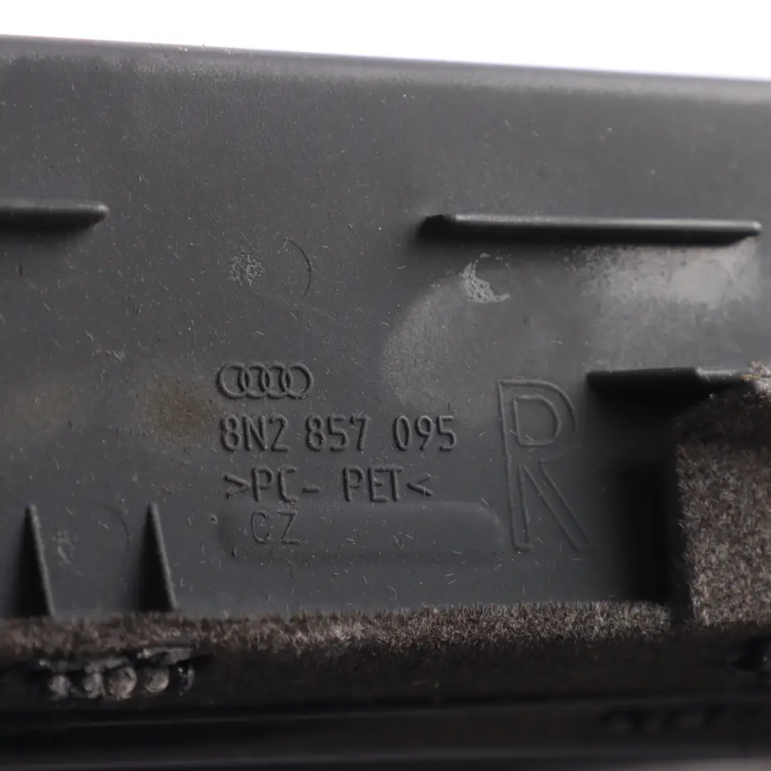 8N Dashboard Glove Box Storage Compartment Soul Black to Audi TT with Part number 8N2857095 Audi TT 8N Dashboard Glove Box Storage Compartment Soul Black - SKU RHD-8N2857095 - Part number 8N2857095