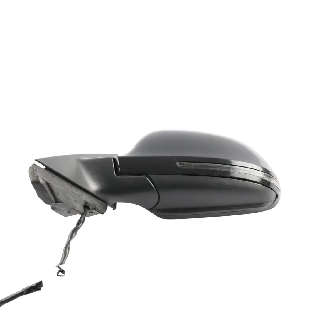 Door Wing Mirror Glass Left N/S Brilliant Black Metallic - Y9B to Audi A3 8P with Part number 8P2858531EB Audi A3 8P Door Wing Mirror Glass Left N/S Brilliant Black Metallic - Y9B - SKU RHD-8P2858531EB-BBL - Part number 8P2858531EB