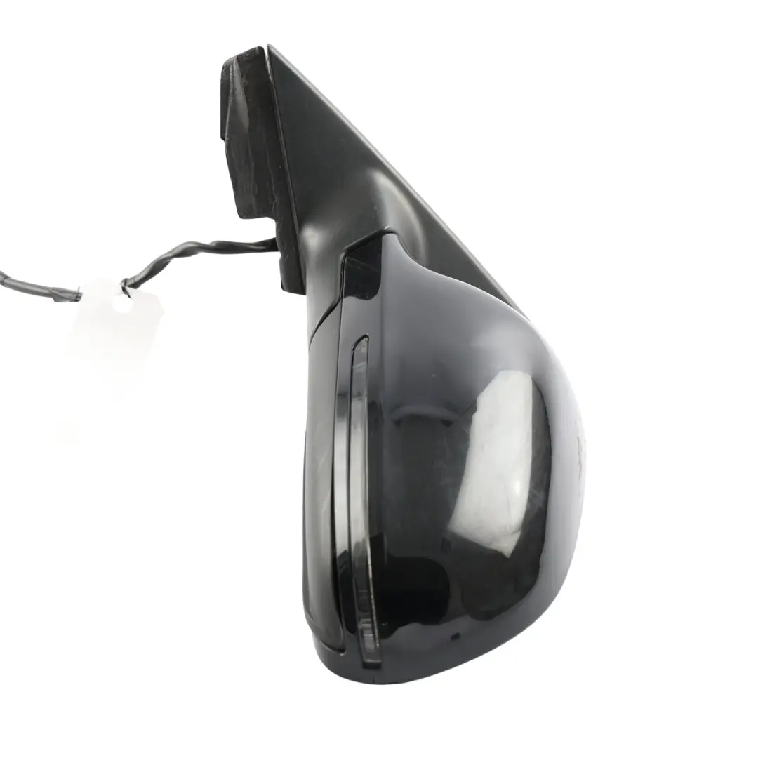 Door Wing Mirror Glass Left N/S Brilliant Black Metallic - Y9B to Audi A3 8P with Part number 8P2858531EB Audi A3 8P Door Wing Mirror Glass Left N/S Brilliant Black Metallic - Y9B - SKU RHD-8P2858531EB-BBL - Part number 8P2858531EB
