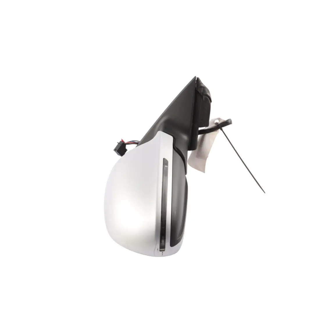 Audi A3 8P Electric Wing Mirror Right O/S Ice Silver Metallic X7W - SKU RHD-8P2858532EC-ICS - Part number 8P2858532EC