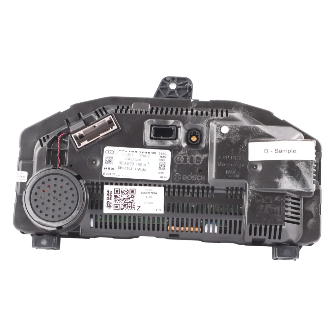 Audi TT 8S Petrol Virtual Instrument Cluster Speedo Clocks Automatic - SKU 8S0920790A - Part number 8S0920790A