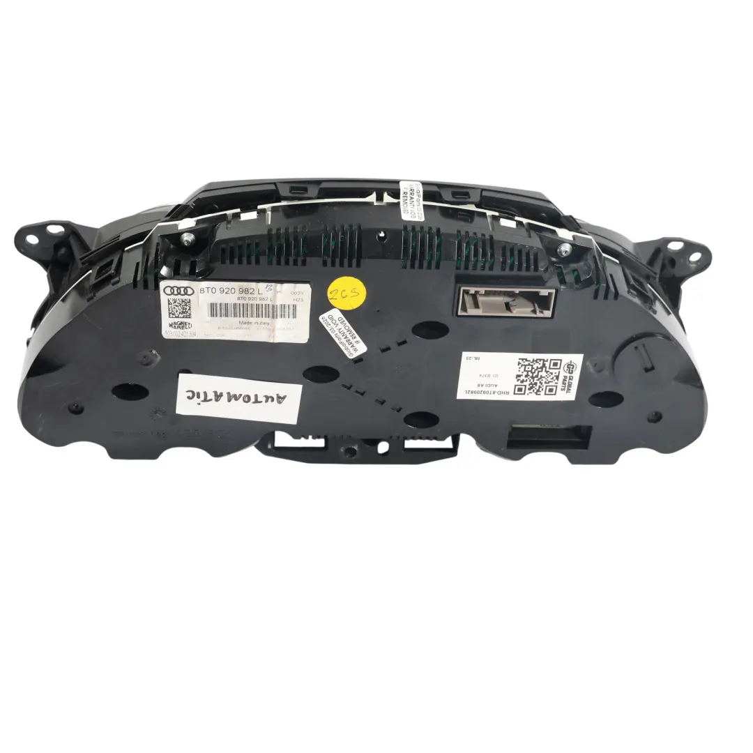 Audi A5 8T Instrument Cluster Speedo Meter Clocks Automatic Diesel - SKU RHD-8T0920982L - Part number 8T0920982L