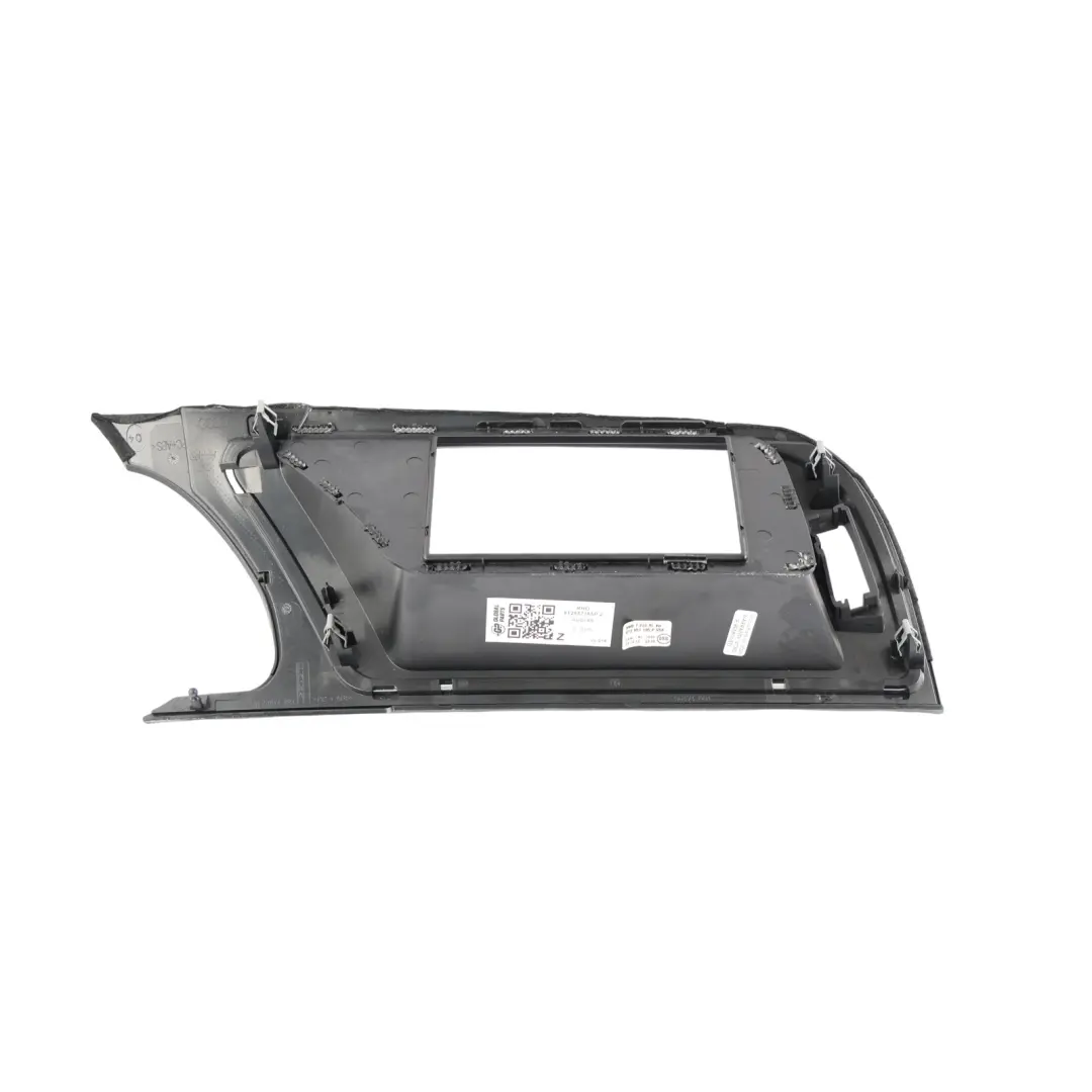 Audi A5 8T Dashboard Display Srceen Surround Trim Cover - SKU RHD-8T2857185P-2 - Part number 8T2857185P