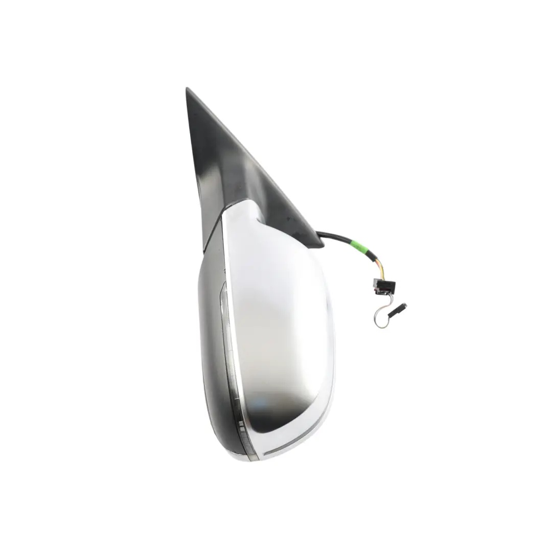 Audi A5 S5 8T MK1 Front Door Mirror Wing Left N/S Aluminium - SKU RHD-8T2857409AF-ALU - Part number 8T2857409AF-ALU