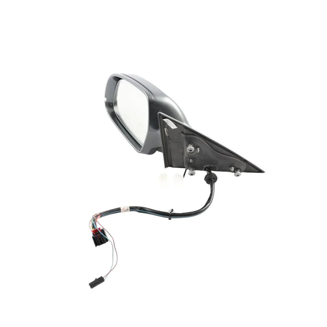 Audi A5 8T Wing Mirror View Electric Left N/S 8T2857409A Daytona Grey Pearl Z7S - SKU RHD-8T2857409AJ-DGR - Part number 8T2857409AJ