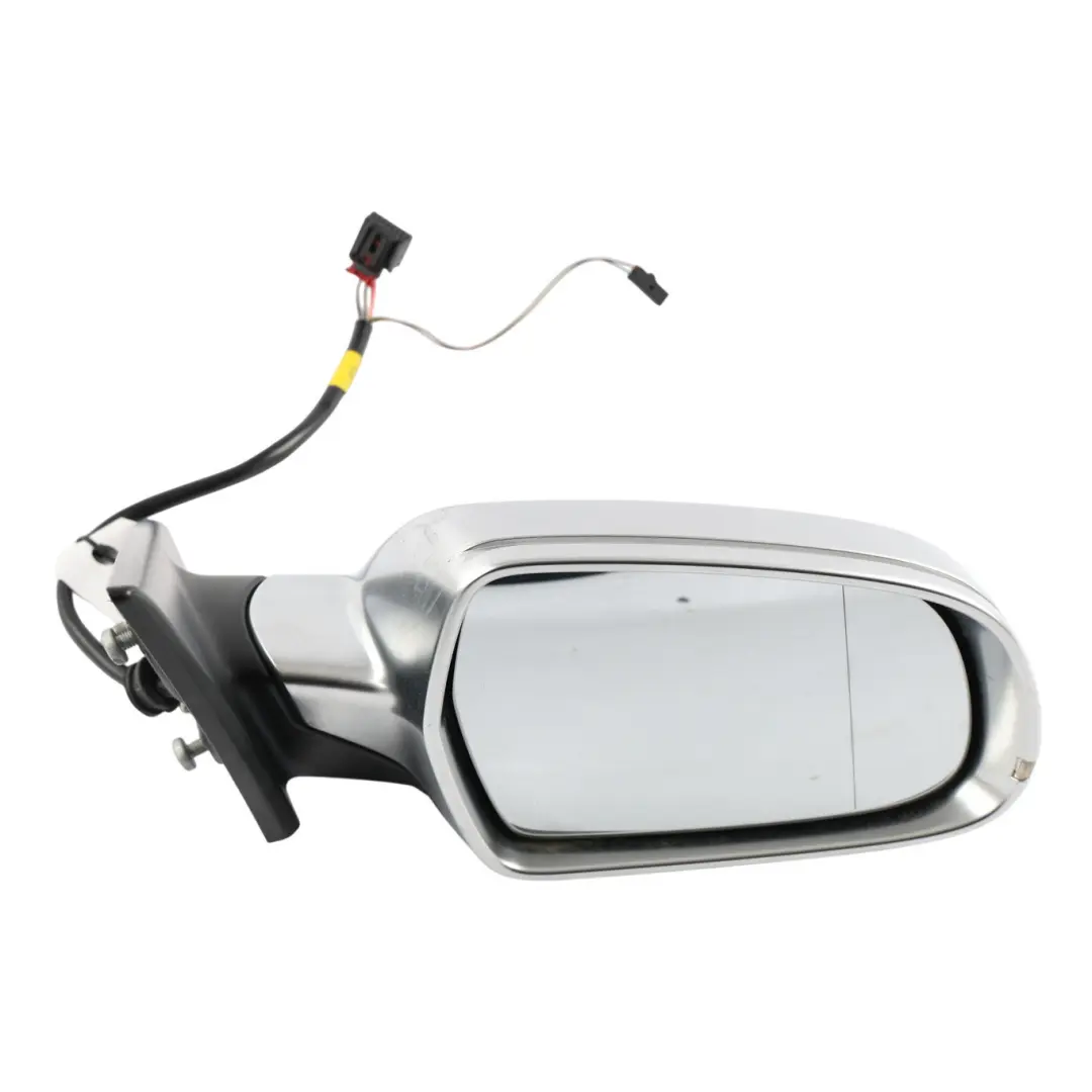 Audi A5 8T Front Door Side Wing Mirror Right O/S Aluminium 8T2857410AF - SKU RHD-8T2857410AF-ALU - Part number 8T2857410AF-ALU