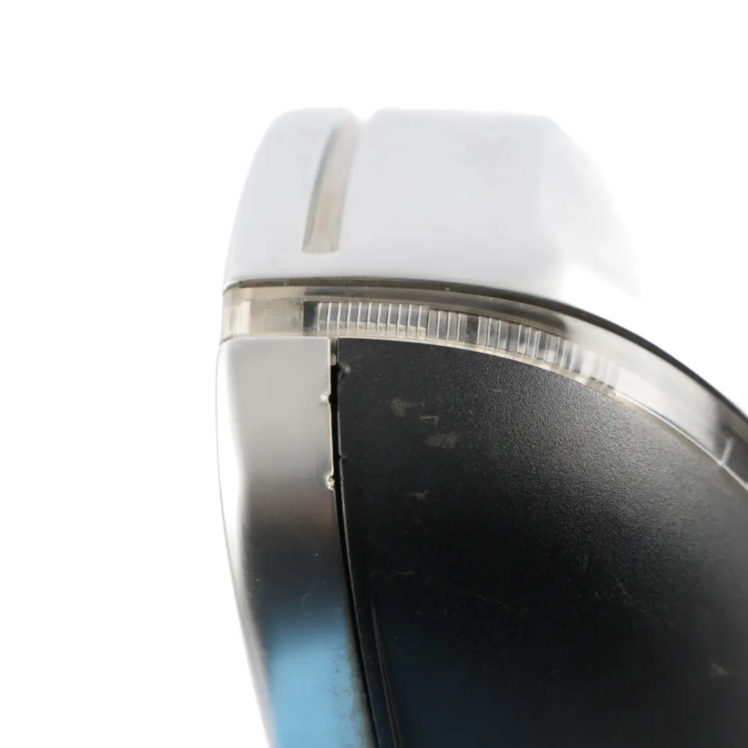 Audi A5 8T Front Door Side Wing Mirror Right O/S Aluminium 8T2857410AF - SKU RHD-8T2857410AF-ALU - Part number 8T2857410AF-ALU