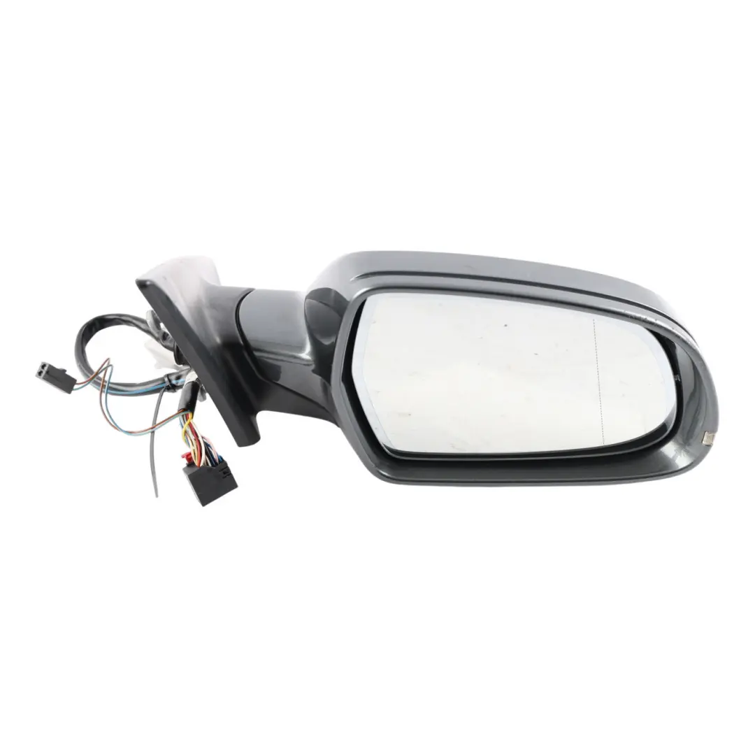 Audi A5 8T Side Wing Mirror Electric Right O/S Daytona Grey Pearl Effect Z7S - SKU RHD-8T2857410AJ-DGR - Part number 8T2857410AJ