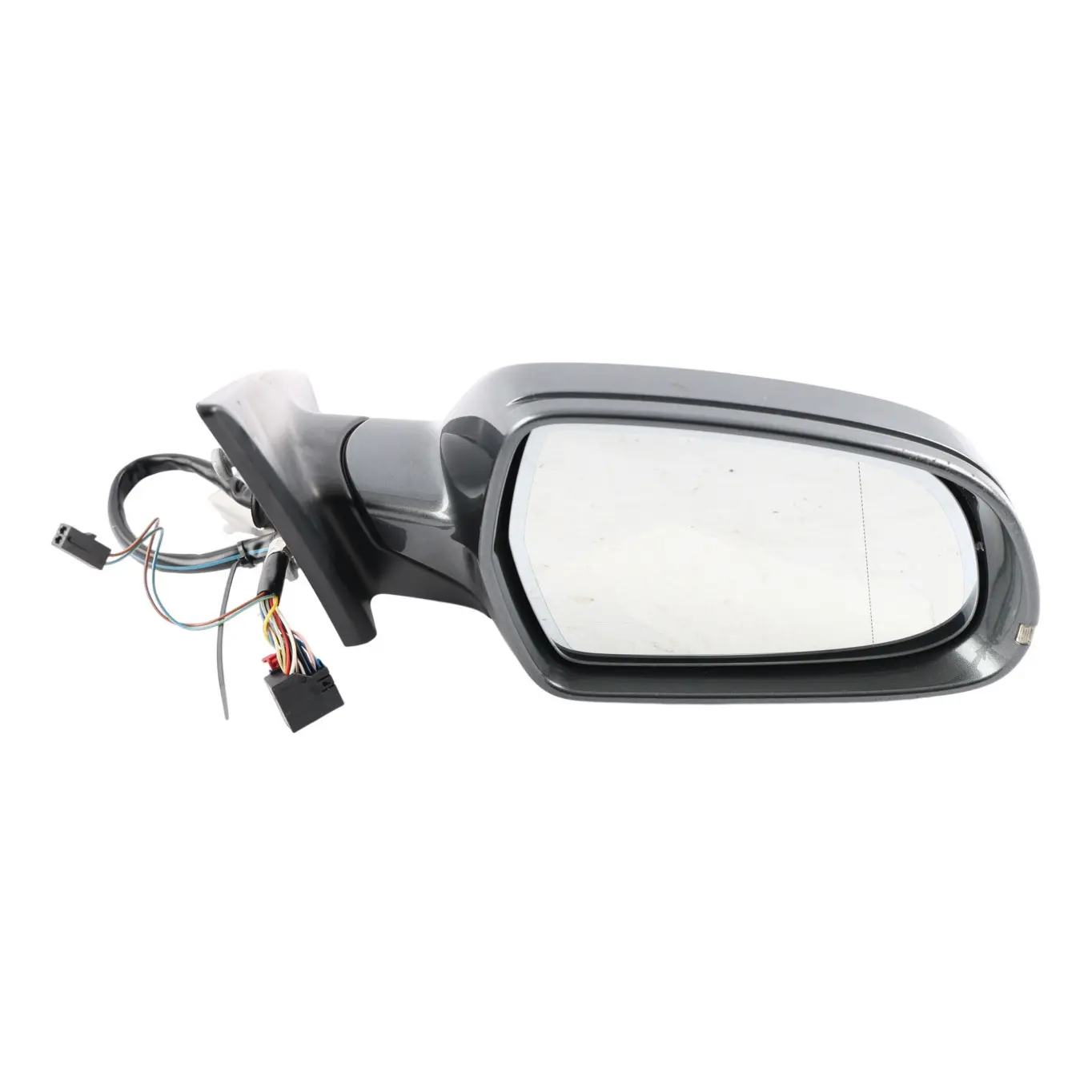 Audi A5 8T Side Wing Mirror Electric Right O/S Daytona Grey Pearl Effect Z7S