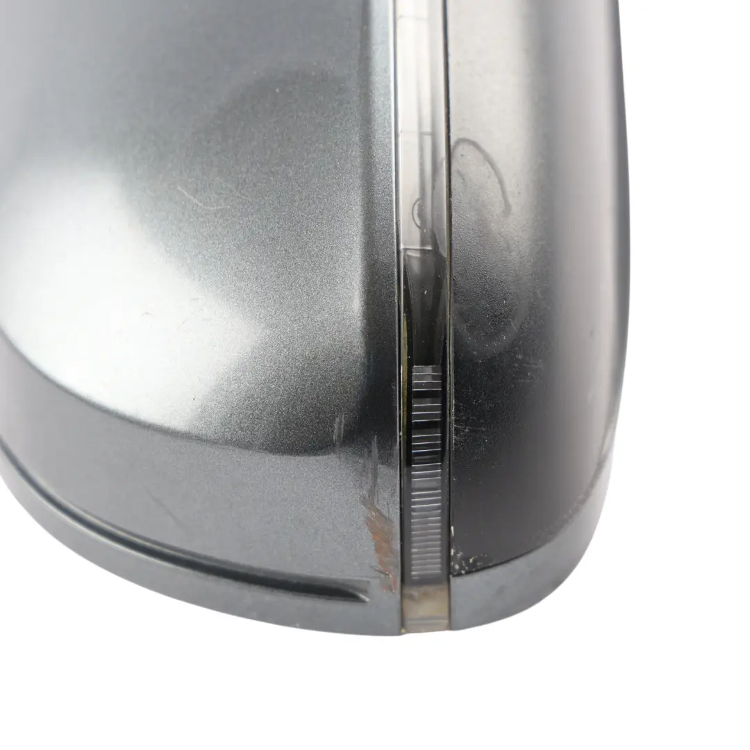 Audi A5 8T Side Wing Mirror Electric Right O/S Daytona Grey Pearl Effect Z7S - SKU RHD-8T2857410AJ-DGR - Part number 8T2857410AJ