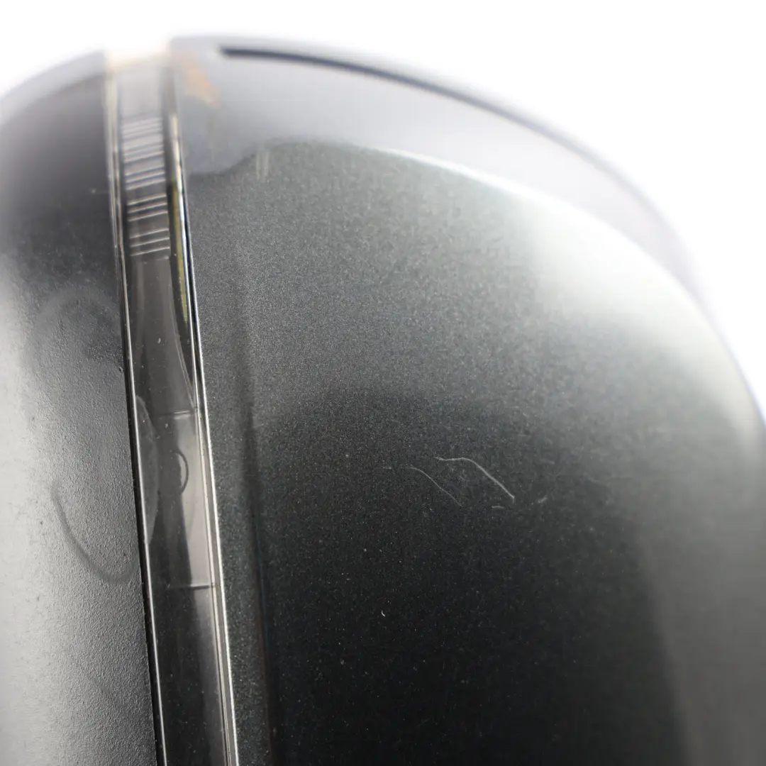 Audi A5 8T Side Wing Mirror Electric Right O/S Daytona Grey Pearl Effect Z7S - SKU RHD-8T2857410AJ-DGR - Part number 8T2857410AJ