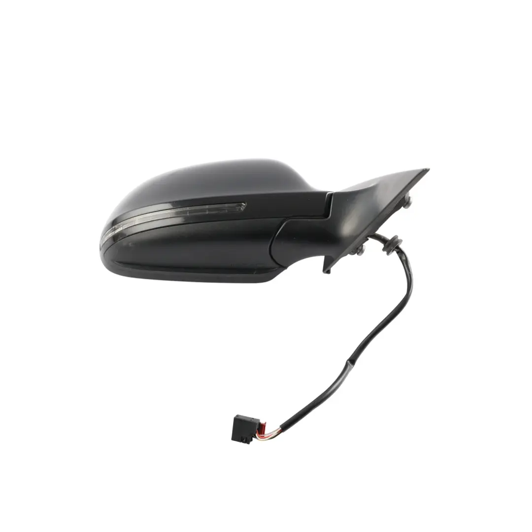 Audi A5 8T Door Wing Side Mirror Right O/S Phantom Black - Z9Y - SKU RHD-8T2857410D-PHB - Part number 8T2857410D