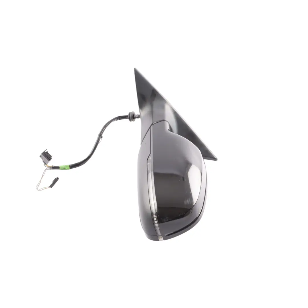 Audi A5 8T Door Wing Mirror Electric Left N/S Outside Black - SKU RHD-8T8857409J-BLK - Part number 8T8857409J