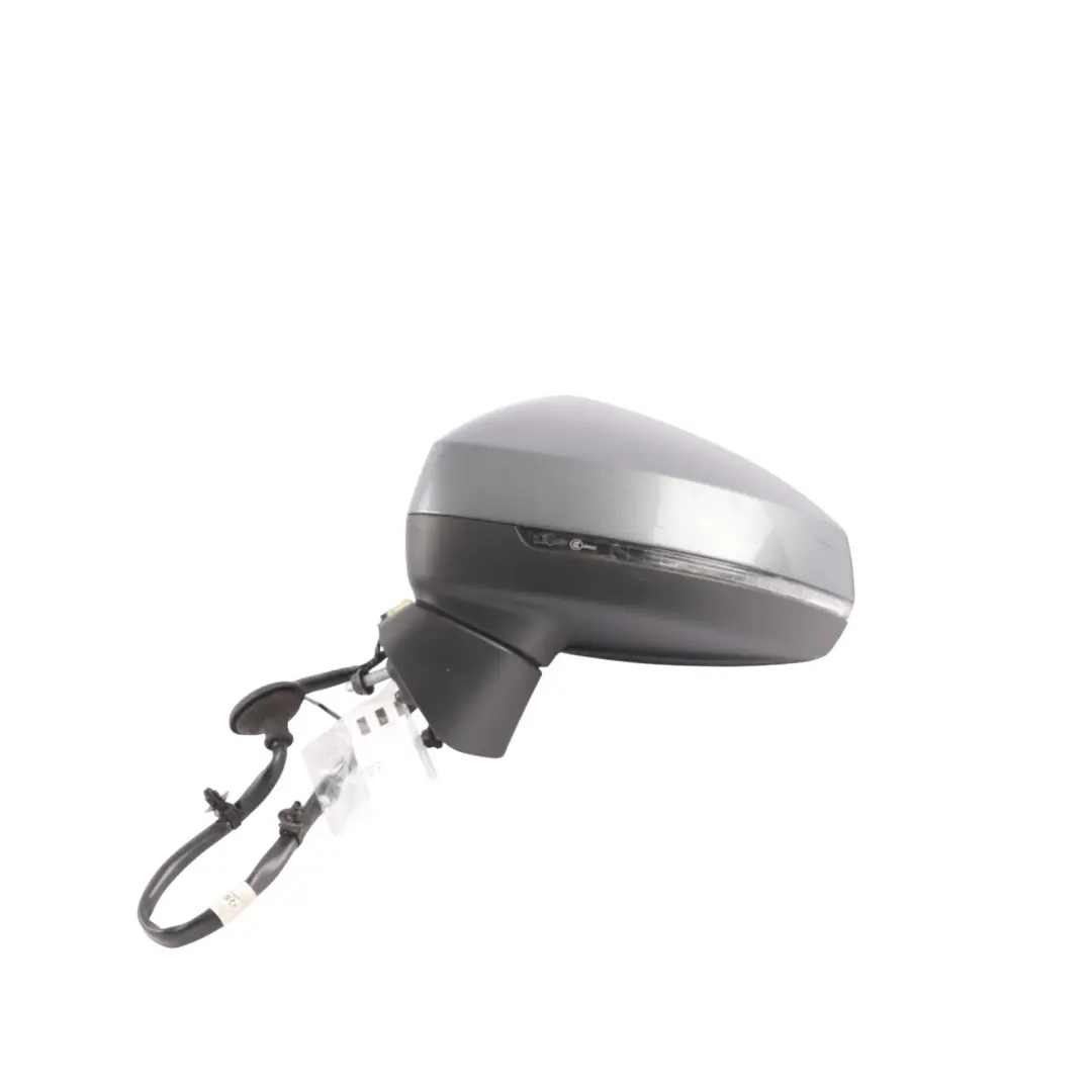 Audi A3 8V Front Door Wing Mirror Left N/S Monsoon Grey X7R - SKU RHD-8V2857409F-MOG - Part number 8V2857409F