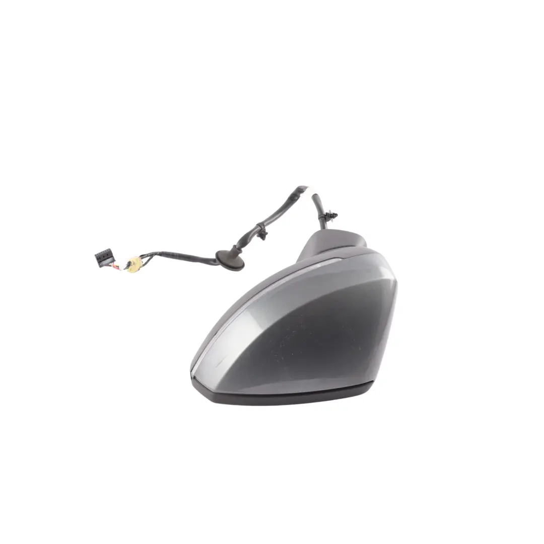 Front Door Wing Mirror Left N/S Monsoon Grey X7R to Audi A3 8V with Part number 8V2857409F Audi A3 8V Front Door Wing Mirror Left N/S Monsoon Grey X7R - SKU RHD-8V2857409F-MOG - Part number 8V2857409F