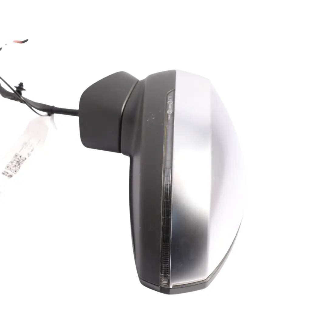 Audi S3 8V Electric Side View Mirror Wing Left N/S Aluminium - SKU RHD-8V2857409J-ALU - Part number 8V2857409J