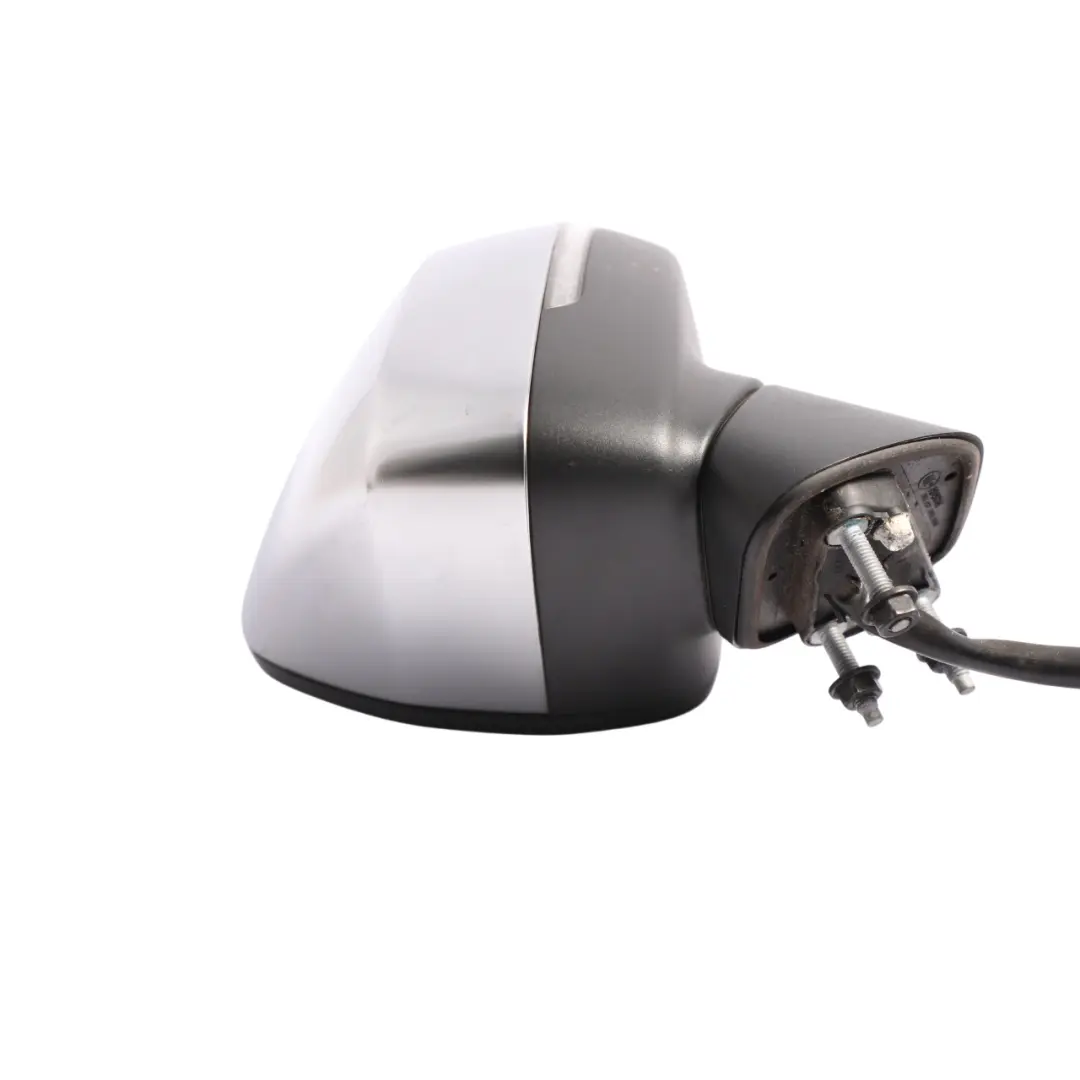 Audi S3 8V Electric Side View Mirror Wing Left N/S Aluminium - SKU RHD-8V2857409J-ALU - Part number 8V2857409J