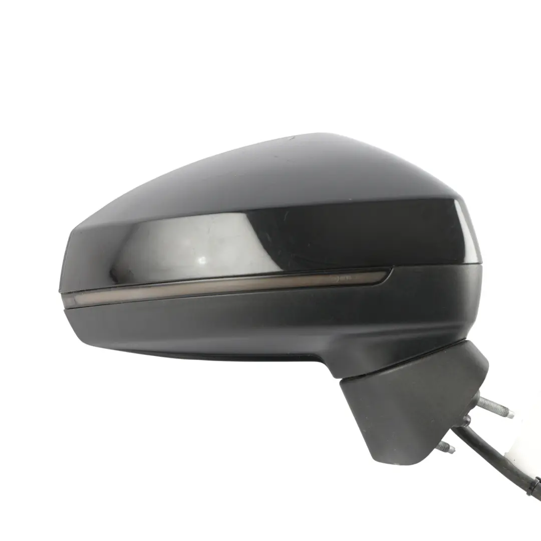 Audi A3 8V Electric Mirror Wing Right O/S Door Mythical Black Y9T - SKU RHD-8V2857410G-MYB - Part number 8V2857410G
