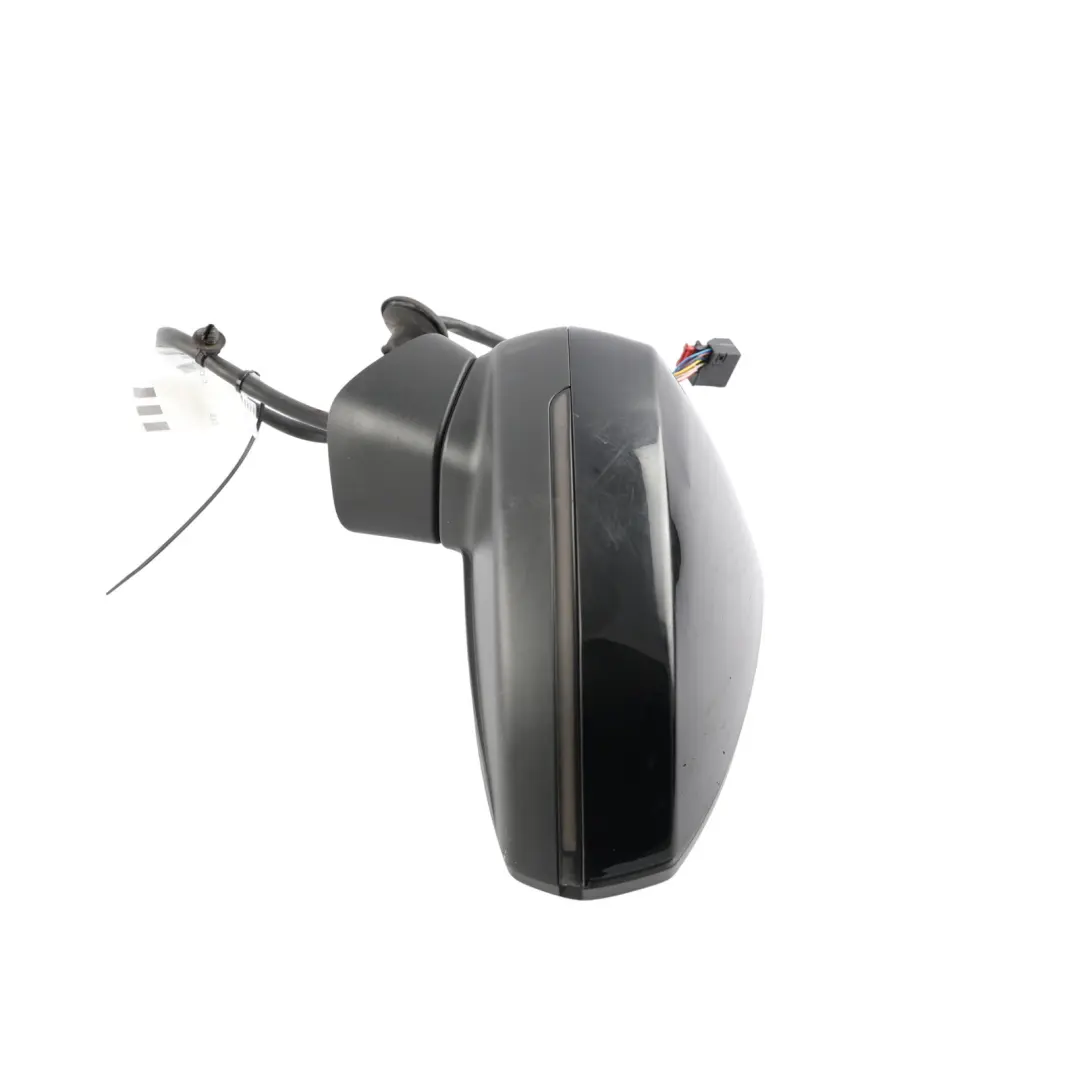 Audi A3 S3 8V Door Wing Mirror Heated Power Fold Left N/S Mythical Black - Y9T - SKU RHD-8V2857409G-MYB - Part number 8V2857409G