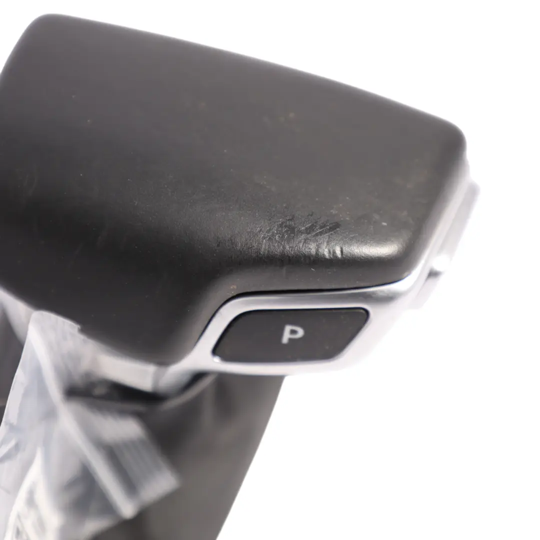 Audi A5 S5 F5 A4 B9 Gear Selector Lever Knob Automatic Leather Black - SKU RHD-8W2713140D-1 - Part number 8W2713140D