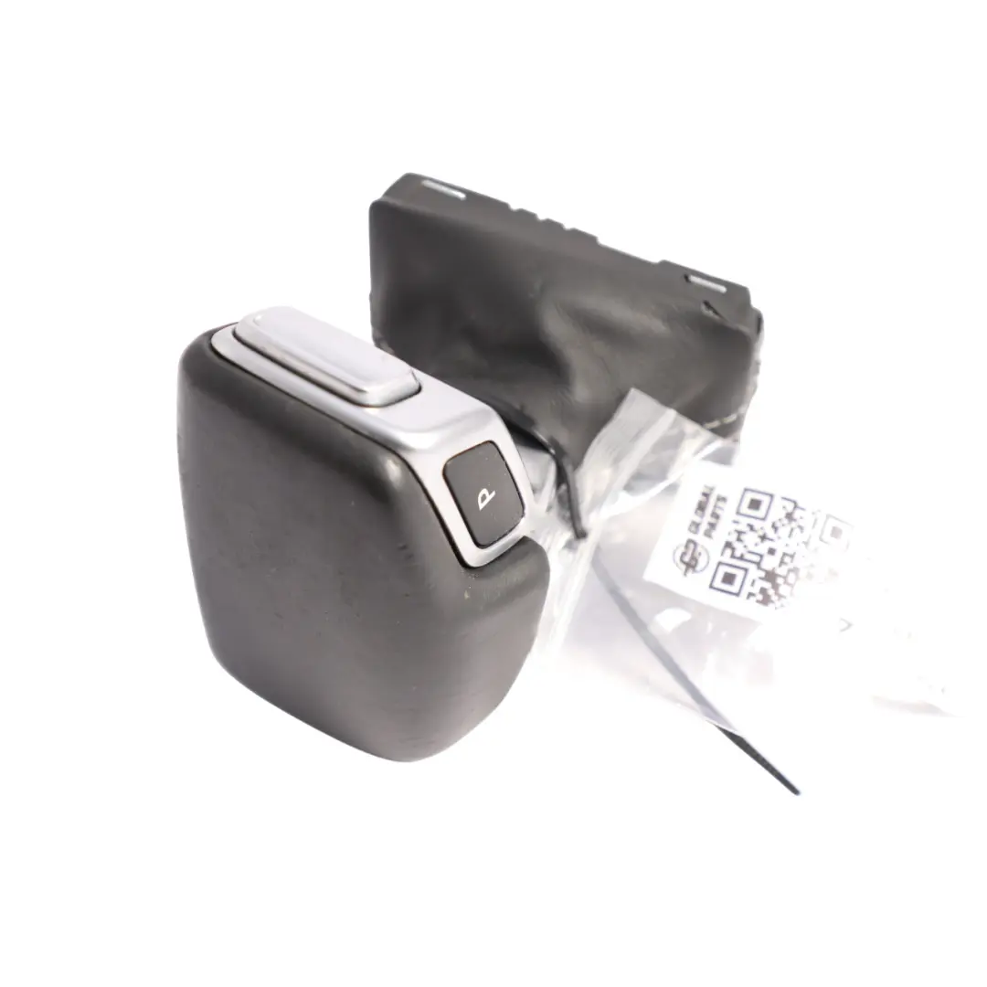 Audi A5 S5 F5 A4 B9 Gear Selector Lever Knob Automatic Leather Black - SKU RHD-8W2713140D-1 - Part number 8W2713140D