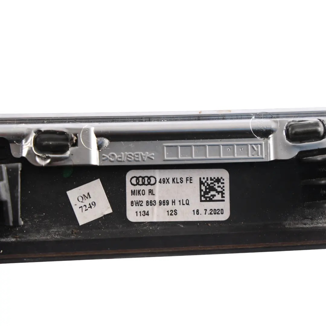 Audi A5 F5 Centre Console Cover Frame Strip Ashtray Black - SKU RHD-8W2863969H - Part number 8W2863969H