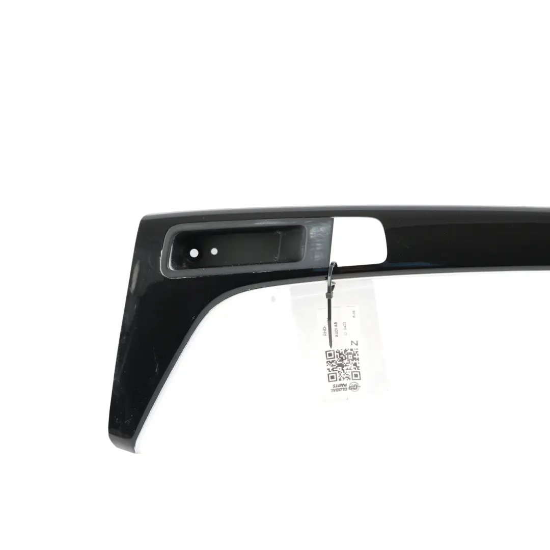 Audi A5 F5 Centre Console Cover Frame Strip Ashtray Black - SKU RHD-8W2863969H - Part number 8W2863969H