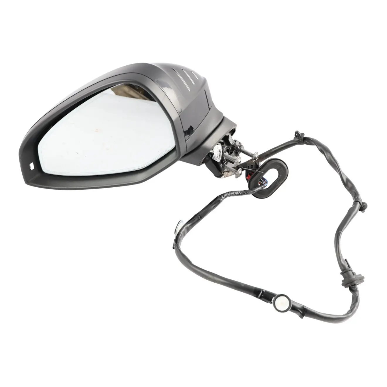 Audi A4 B9 A5 F5 Wing Mirror Electric Auto Dip Left N/S Mythical Black - Y9T