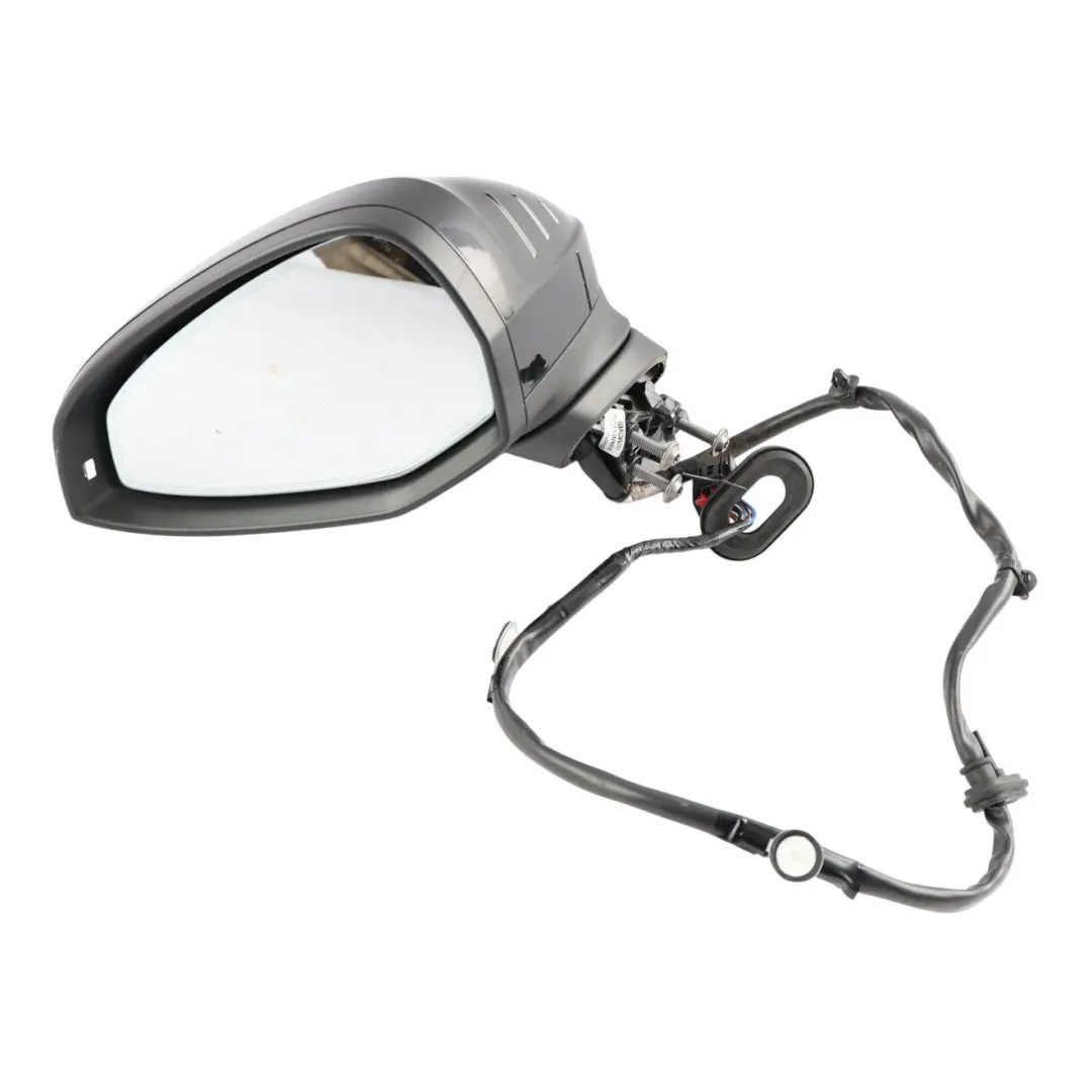 Wing Mirror Electric Auto Dip Left N/S Mythical Black - Y9T to Audi A4 B9 A5 F5 with Part number 8W8857409Q Audi A4 B9 A5 F5 Wing Mirror Electric Auto Dip Left N/S Mythical Black - Y9T - SKU RHD-8W8857409Q-MYB - Part number 8W8857409Q