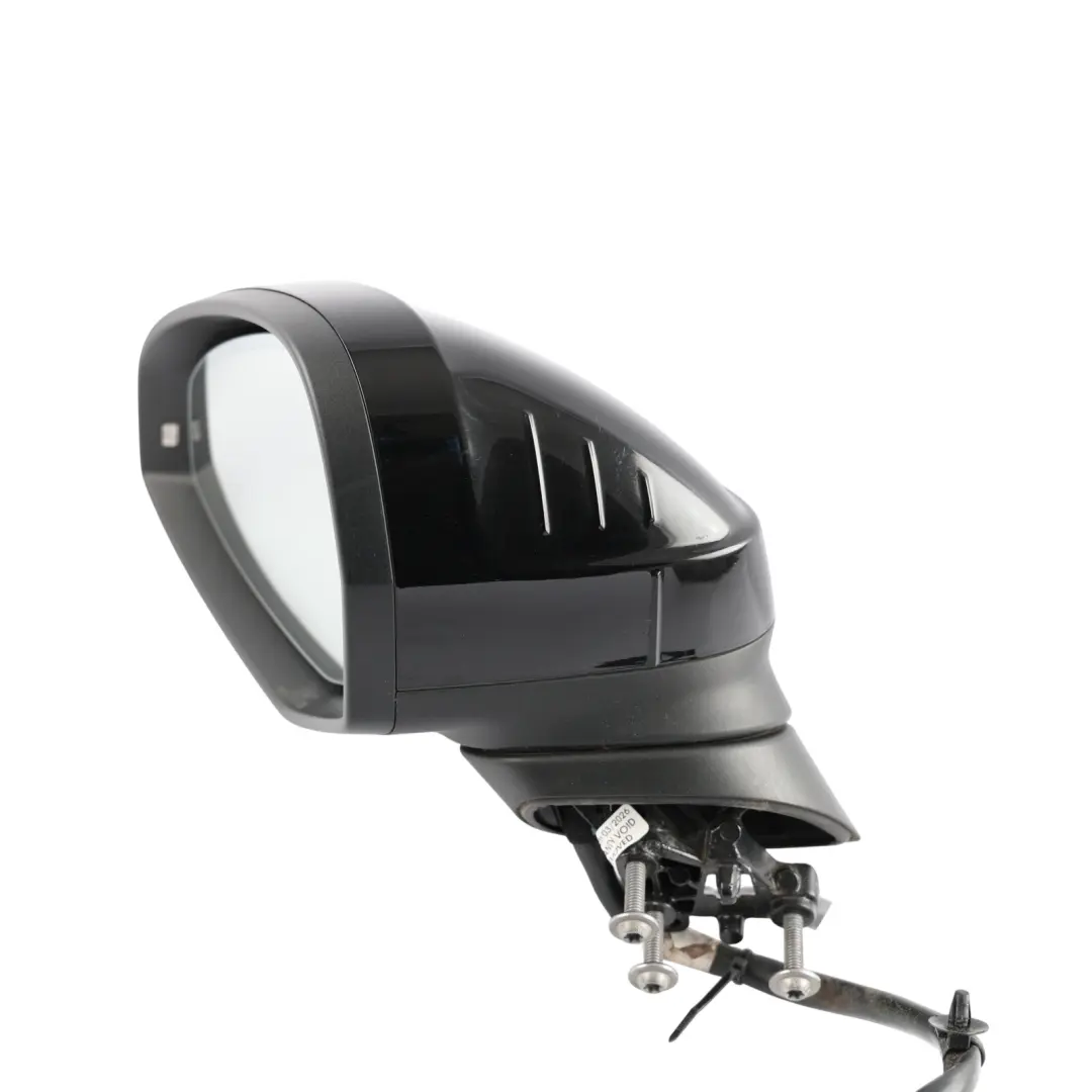 Wing Mirror Electric Auto Dip Left N/S Mythical Black - Y9T to Audi A4 B9 A5 F5 with Part number 8W8857409Q Audi A4 B9 A5 F5 Wing Mirror Electric Auto Dip Left N/S Mythical Black - Y9T - SKU RHD-8W8857409Q-MYB - Part number 8W8857409Q