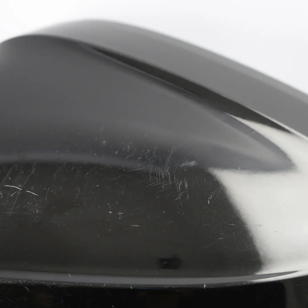 Audi A4 B9 A5 F5 Wing Mirror Electric Auto Dip Left N/S Mythical Black - Y9T - SKU RHD-8W8857409Q-MYB - Part number 8W8857409Q